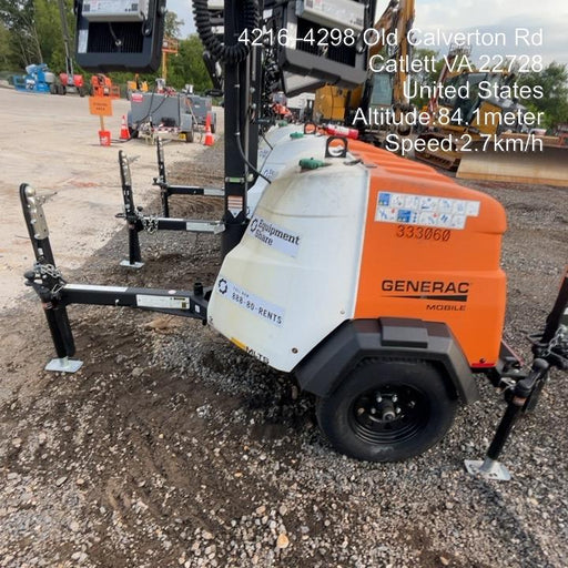 2023 Generac MLT2 Diesel, Flex Switch 120V Input, Powerzone Controller, (4) 320W LED Lights, 4kW Generator, 39.9 Gal Fuel Tank, 2" Ball, T3