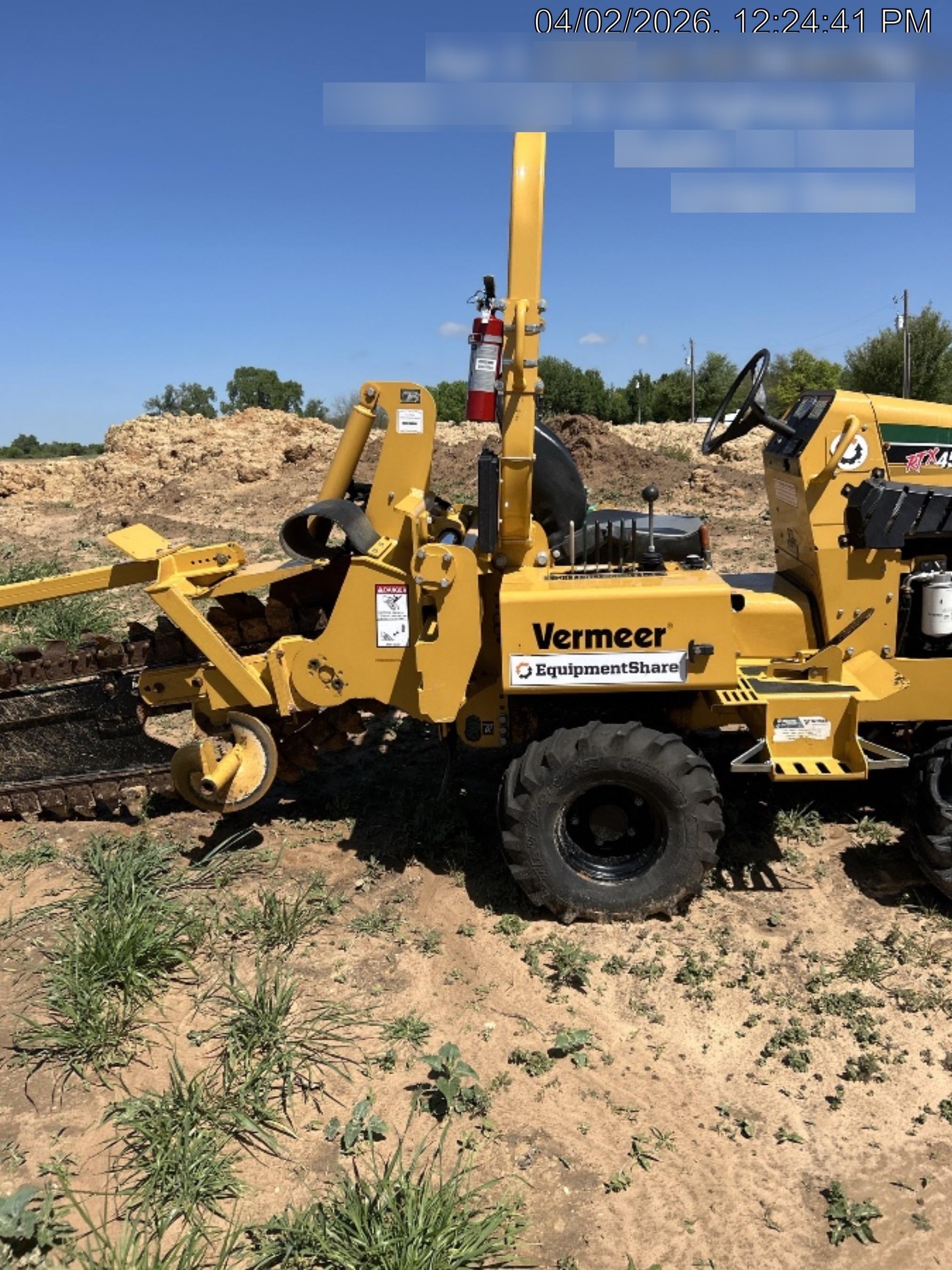 2023 VERMEER RTX450
