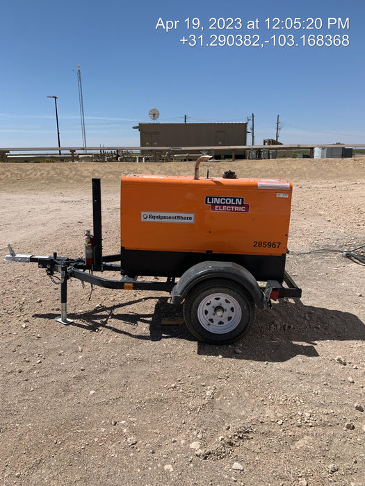 2022 Lincoln Electric LE400 Kubota V1505, Trlr, Cable Rack, Light Kit, ES Decals, T3