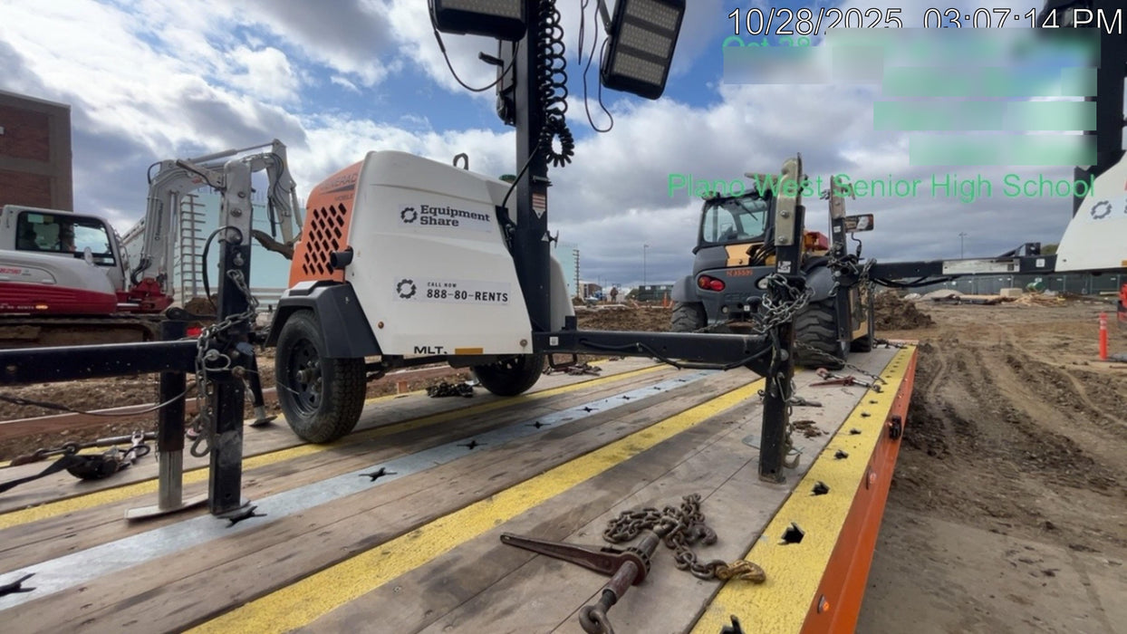 2023 Generac MLT2 Diesel, Flex Switch 120V Input, Powerzone Controller, (4) 320W LED Lights, 4kW Generator, 39.9 Gal Fuel Tank, 2" Ball, T3