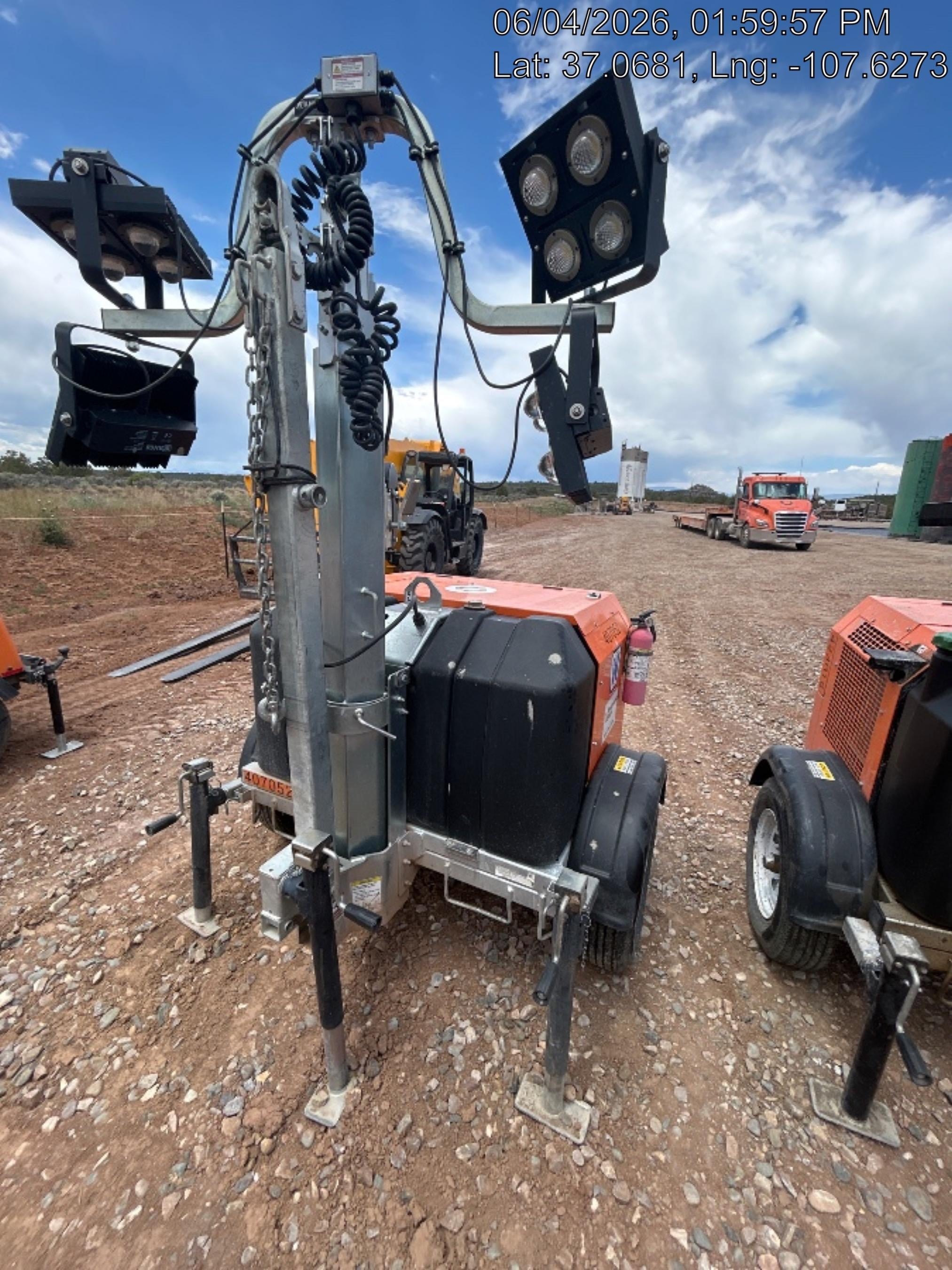 2024 Wanco WLTT-4MM4K Diesel, Deep Sea Controller, Shore Power Plug, Auto Start, (4) 350W LED Floodlights, 4kW Generator, 60 Gal Fuel Tank, 2" Ball, T3