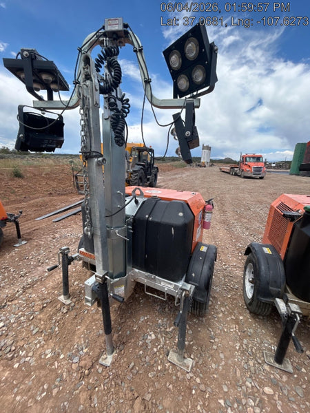 2024 Wanco WLTT-4MM4K Diesel, Deep Sea Controller, Shore Power Plug, Auto Start, (4) 350W LED Floodlights, 4kW Generator, 60 Gal Fuel Tank, 2" Ball, T3
