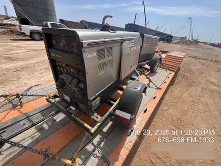 2019 Lincoln Electric Vantage 322 Lincoln Vantage 322 Welder w/Trailer, Light Kit, Cable Rack