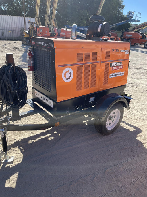 2022 Lincoln Electric Vantage 549X Crosslink Technology, Trailer Mounted, ES Decals, T3