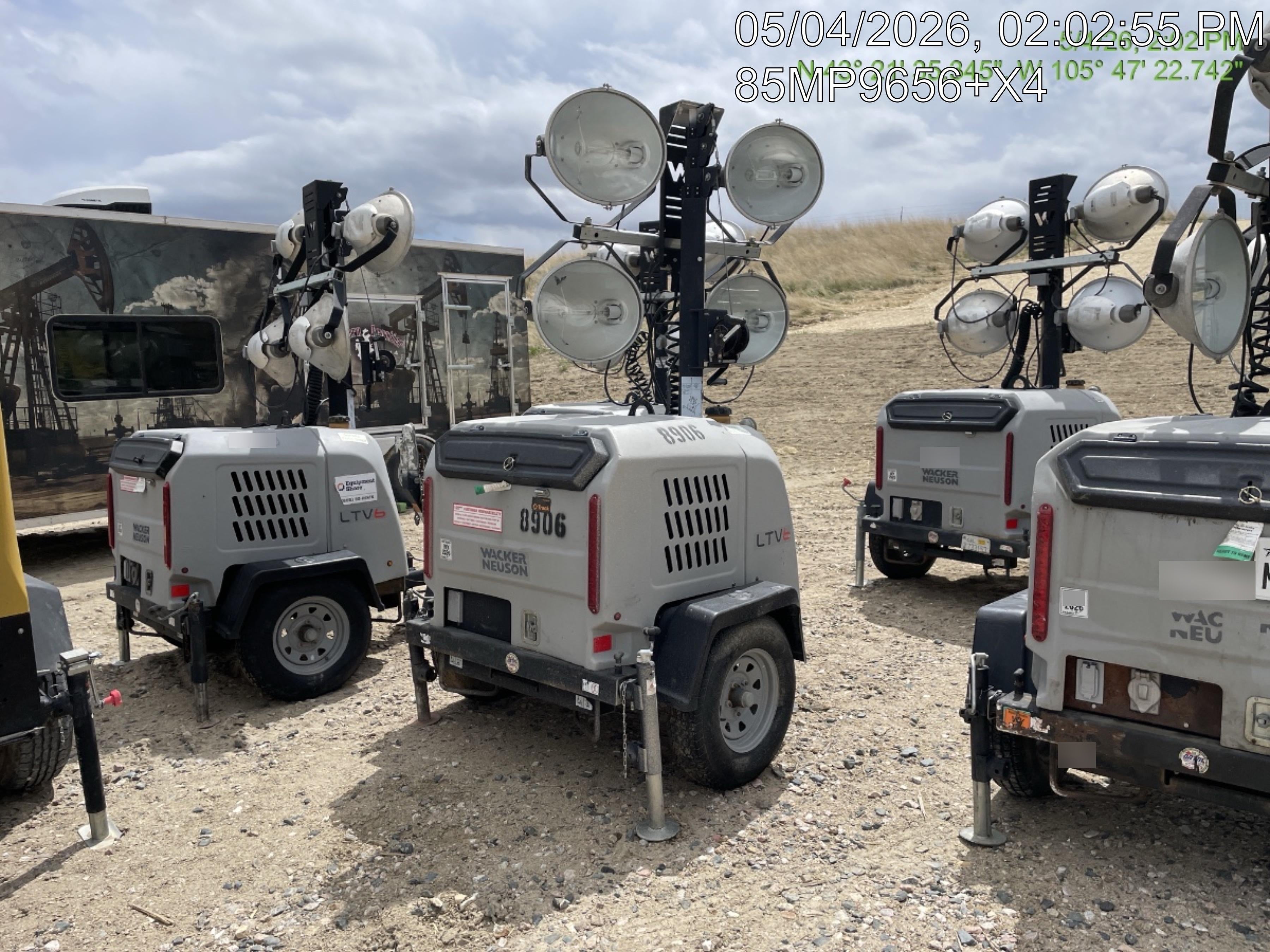 2018 Wacker Neuson LTV6L-MH Wacker Neuson LTV6L Towable Light Tower