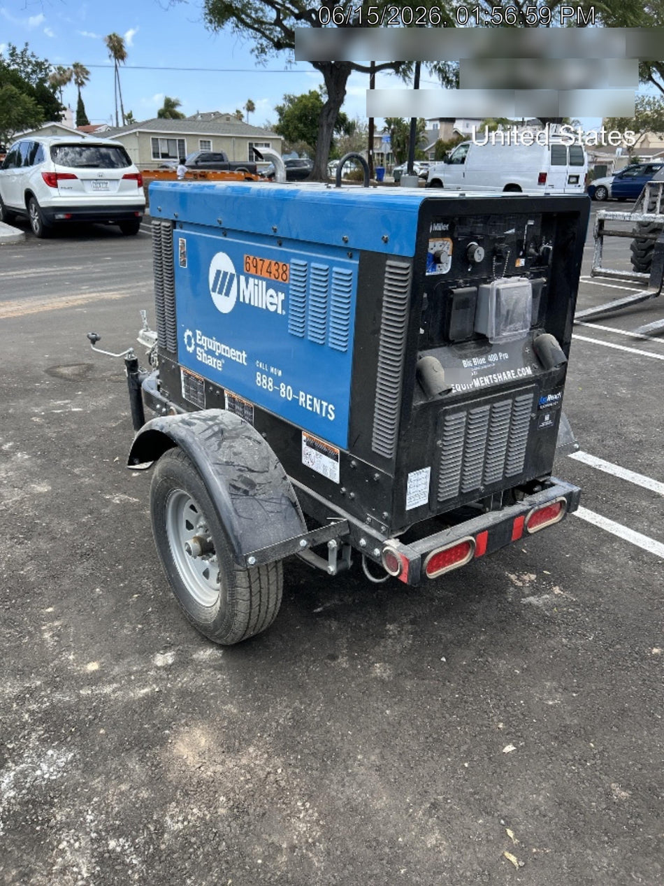 2026 MILLER ELECTRIC BIG BLUE 400