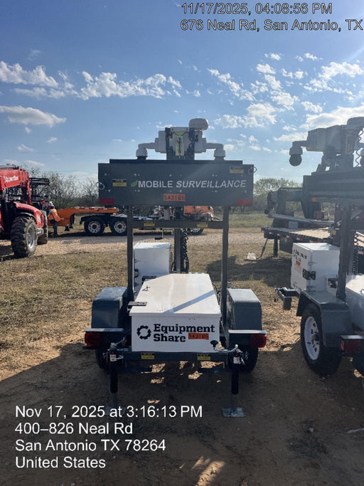 2025 NATIONAL SIGNAL Sunray Solar-Powered Mobile Integrator Tower