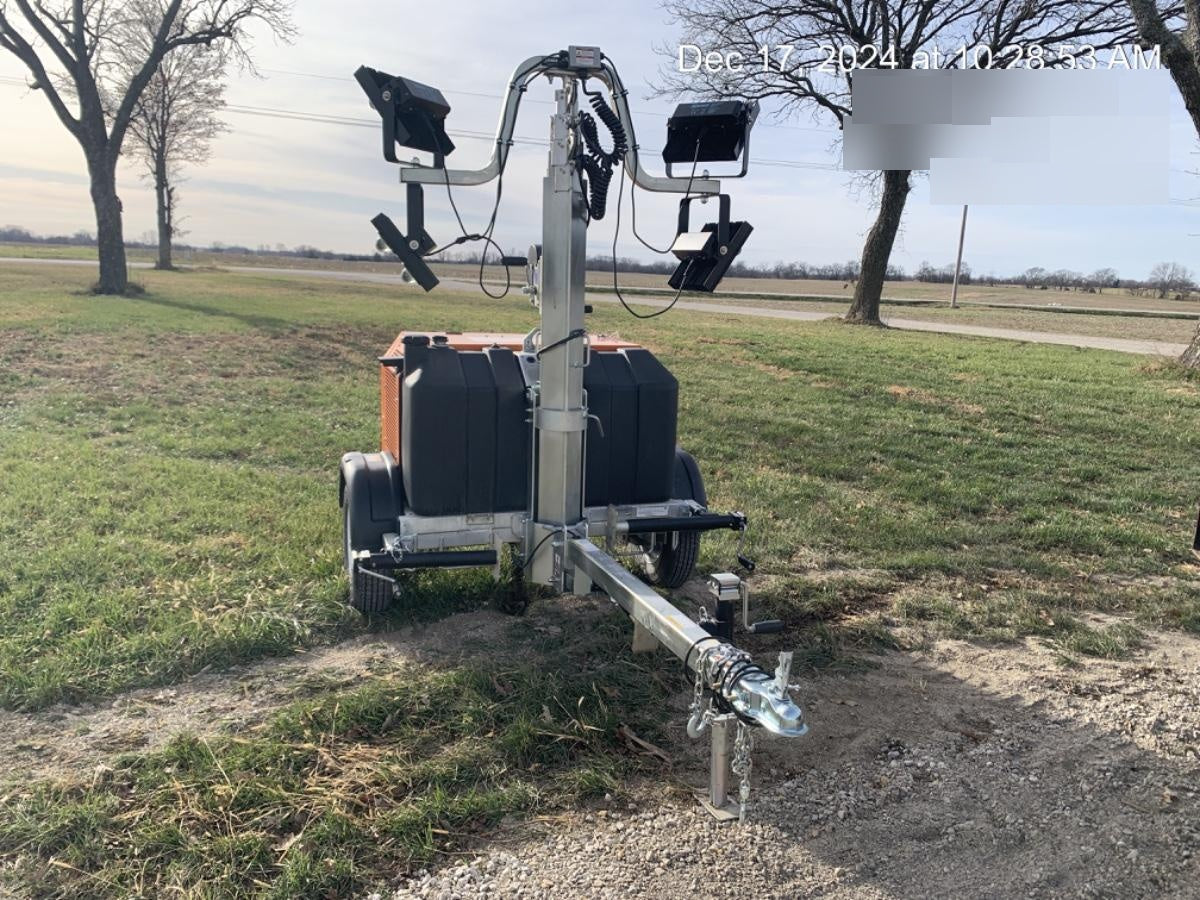2024 Wanco WLTT-4MM4K Diesel, Deep Sea Controller, Shore Power Plug, Auto Start, (4) 350W LED Floodlights, 4kW Generator, 60 Gal Fuel Tank, 2" Ball, T3