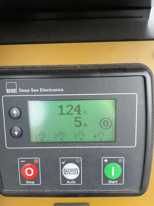 2022 Allmand NLV3GR (4) LED Light Fixture 350W, 23' Vertical Mast, 3kW Prime, Towable, Deep Sea L401, Leveling Jacks, Yanmar T4F 5.8hp