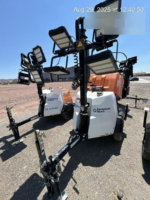 2023 Generac MLT2 Diesel, Flex Switch 120V Input, Powerzone Controller, 
(4) 320W LED Lights, 4kW Generator, 39.9 Gal Fuel Tank, 2" Ball, T3