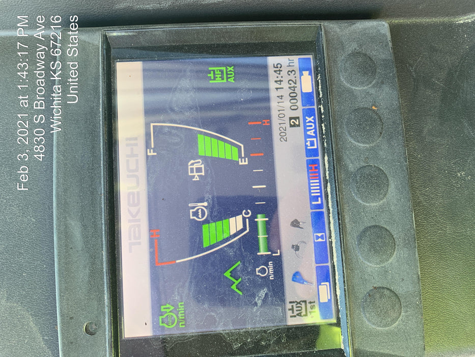 2020 TAKEUCHI TB290C