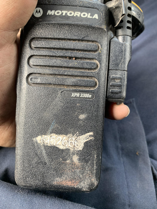 2021 MOTOROLA XPR3300E