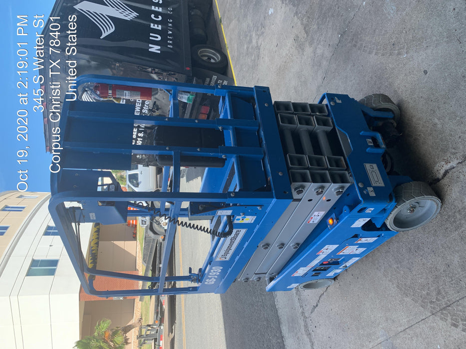 2019 Genie GS-1930 Fixed rails with chain Entry