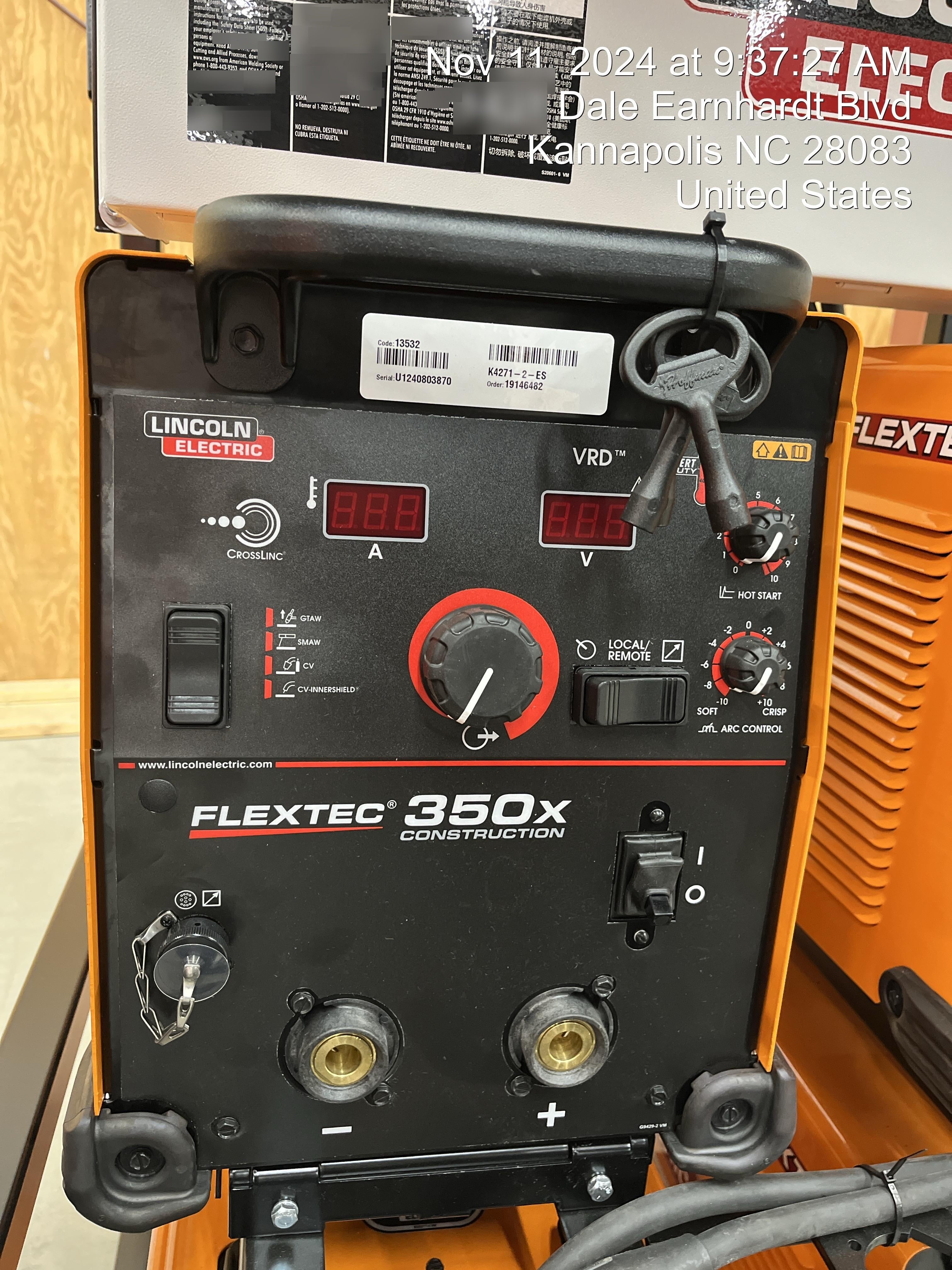 2024 LINCOLN ELECTRIC FLEXTEC 350X