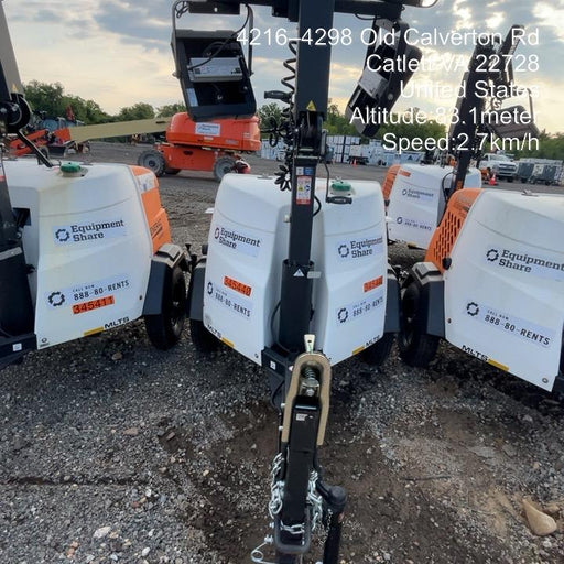 2023 Generac MLT2 Diesel, Flex Switch 120V Input, Powerzone Controller, (4) 320W LED Lights, 4kW Generator, 39.9 Gal Fuel Tank, 2" Ball, T3