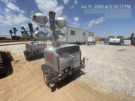 2019 Wacker Neuson LTV6L-MH Wacker Neuson LTV6L Mobile Light Tower w/Fuel Level Sensor Installed