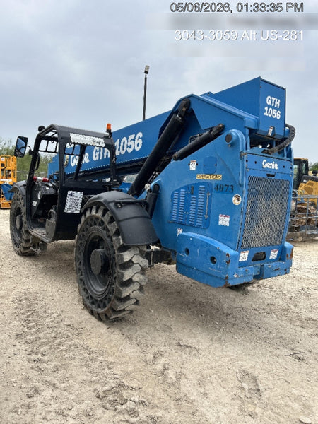 2016 Genie GTH-1056 Genie GTH1056, Solid Tires, 60" carriage, Open ROPS