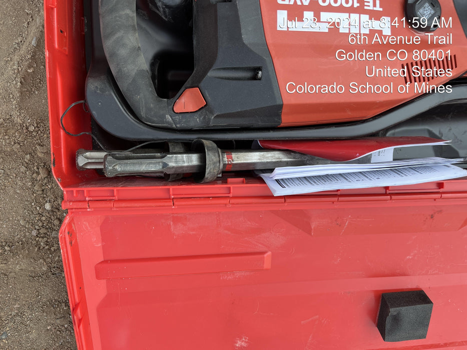 2021 HILTI TE 1000-AVR