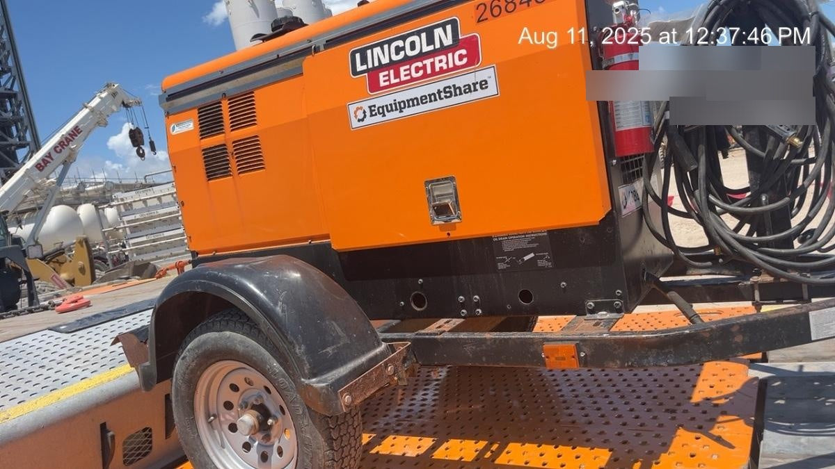 2022 Lincoln Electric LE400 Kubota V1505, Trlr, Cable Rack, Light Kit, ES Decals, T3