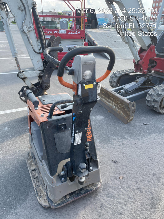 2022 Multiquip MVH408GH Reversible Plate Compactor, Gas