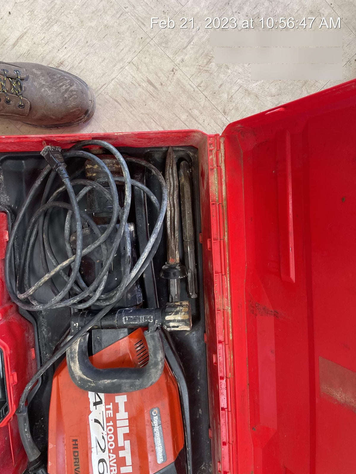 2019 HILTI TE 1000-AVR