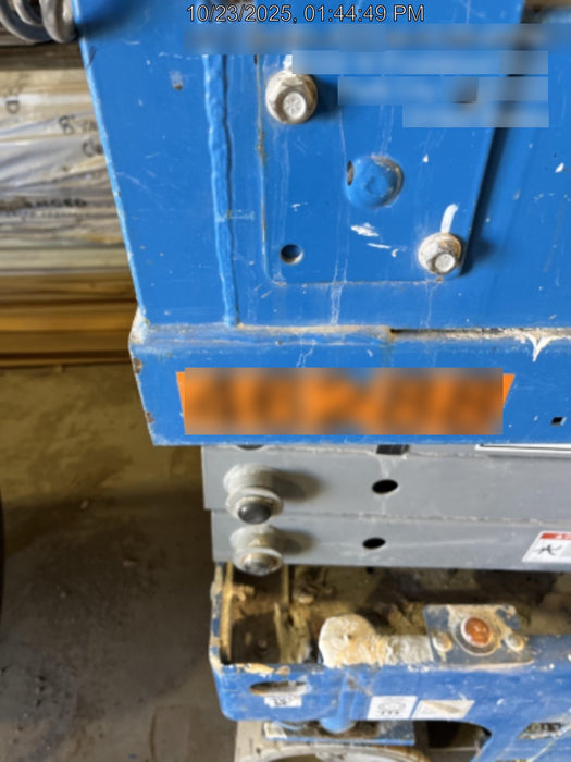 2019 Genie GS-1930 Fixed rails with chain Entry