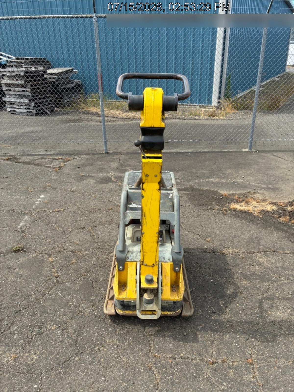 2020 Wacker Neuson DPU4545HEH Reversible Plate Compactor, Diesel