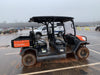 2022 Kubota RTV-X1140W-H Plastic Canopy, Windshield Acrylic Clear, LED Strobe Light, Wire Harness Kit, Back up Alarm