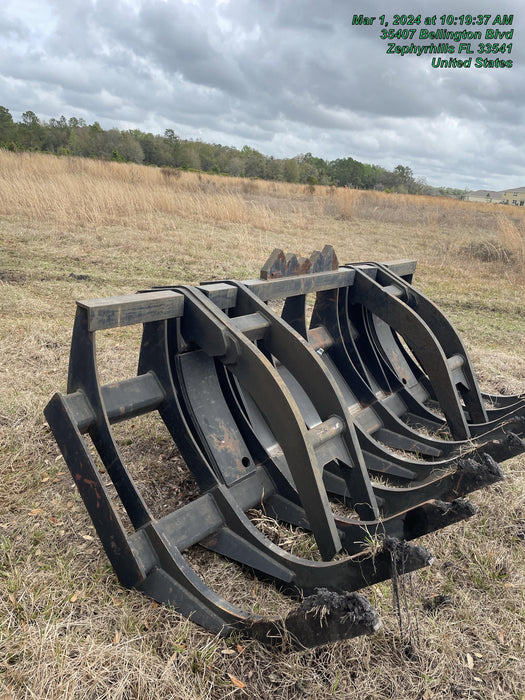 2021 FLECO 120" Grapple Rake - Fleco