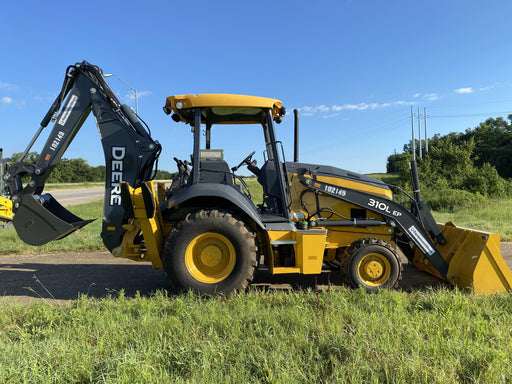 2020 John Deere 310LEP Canopy, 4WD, Standard Stick, Pilot Controls, 2 Way Hydraulics, TAG Manual QC