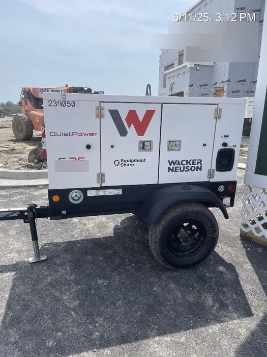 2022 WACKER NEUSON G25