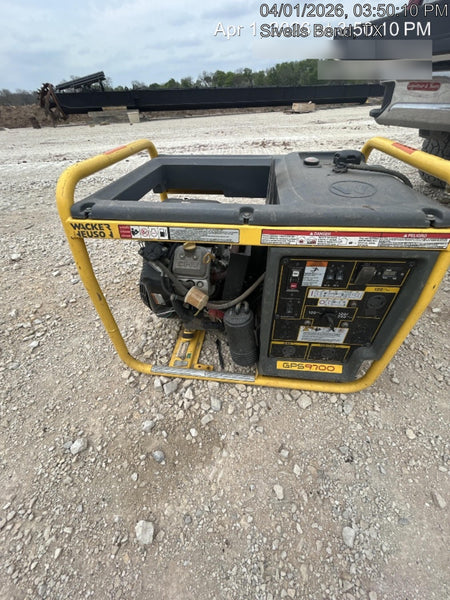 2018 WACKER NEUSON GPS9700V