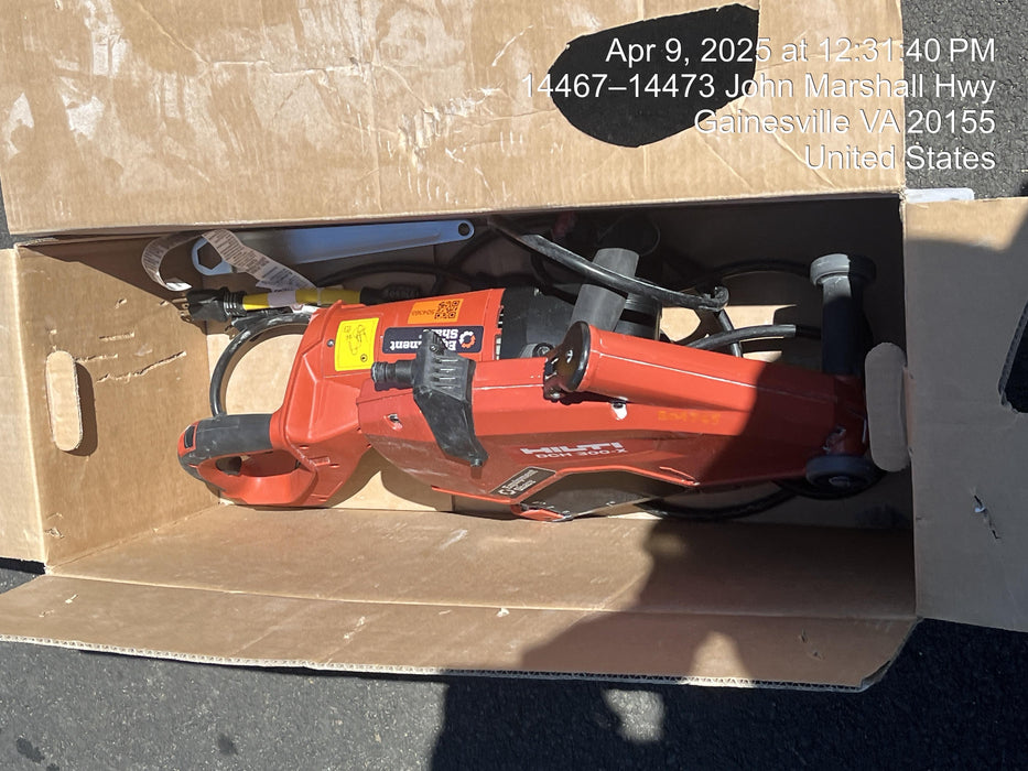 2025 HILTI DCH 300-X