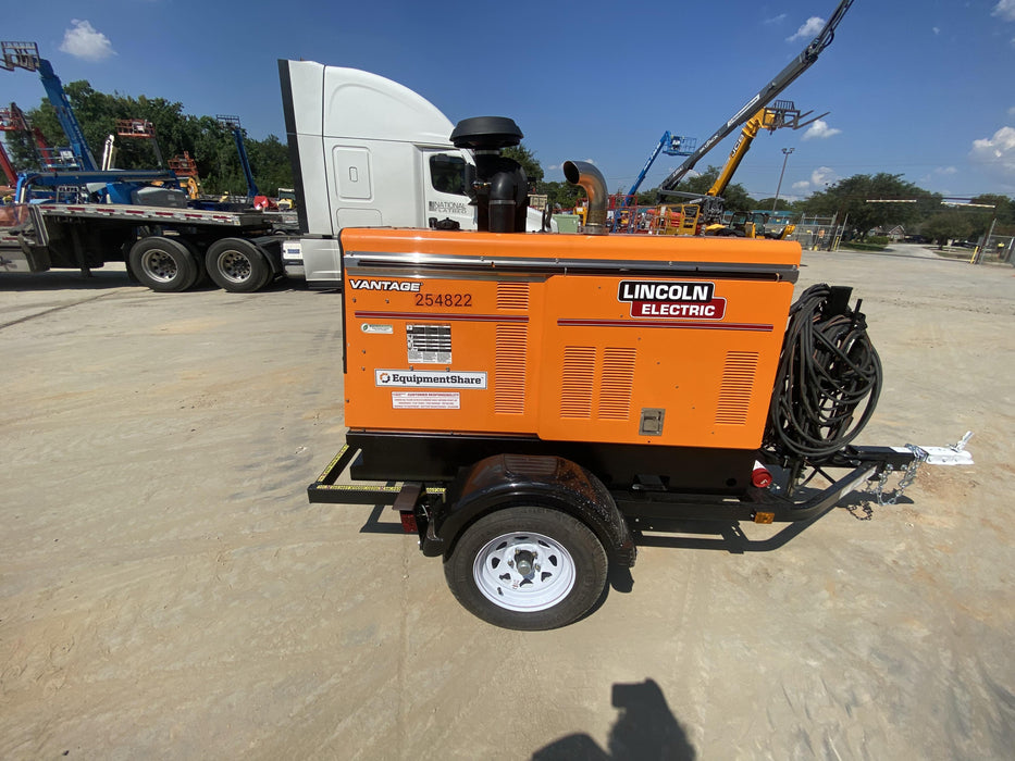 2022 Lincoln Electric Vantage 549X Crosslink Technology, Trailer Mounted, ES Decals, T3