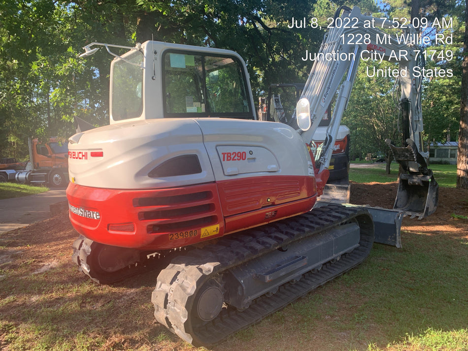 2022 TAKEUCHI TB290-CR