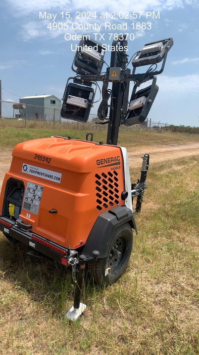 2024 Generac MLT2 Diesel, Flex Switch 120V Input, Powerzone Controller, 
(4) 320W LED Lights, 4kW Generator, 39.9 Gal Fuel Tank, 2" Ball, T3