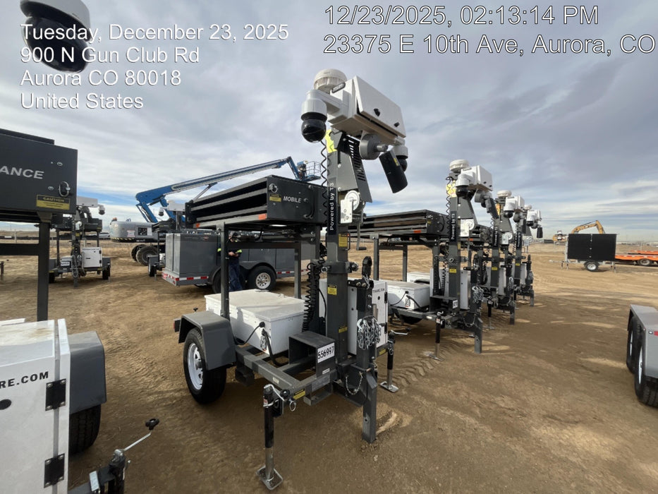 2025 NATIONAL SIGNAL Sunray Solar-Powered Mobile Integrator Tower