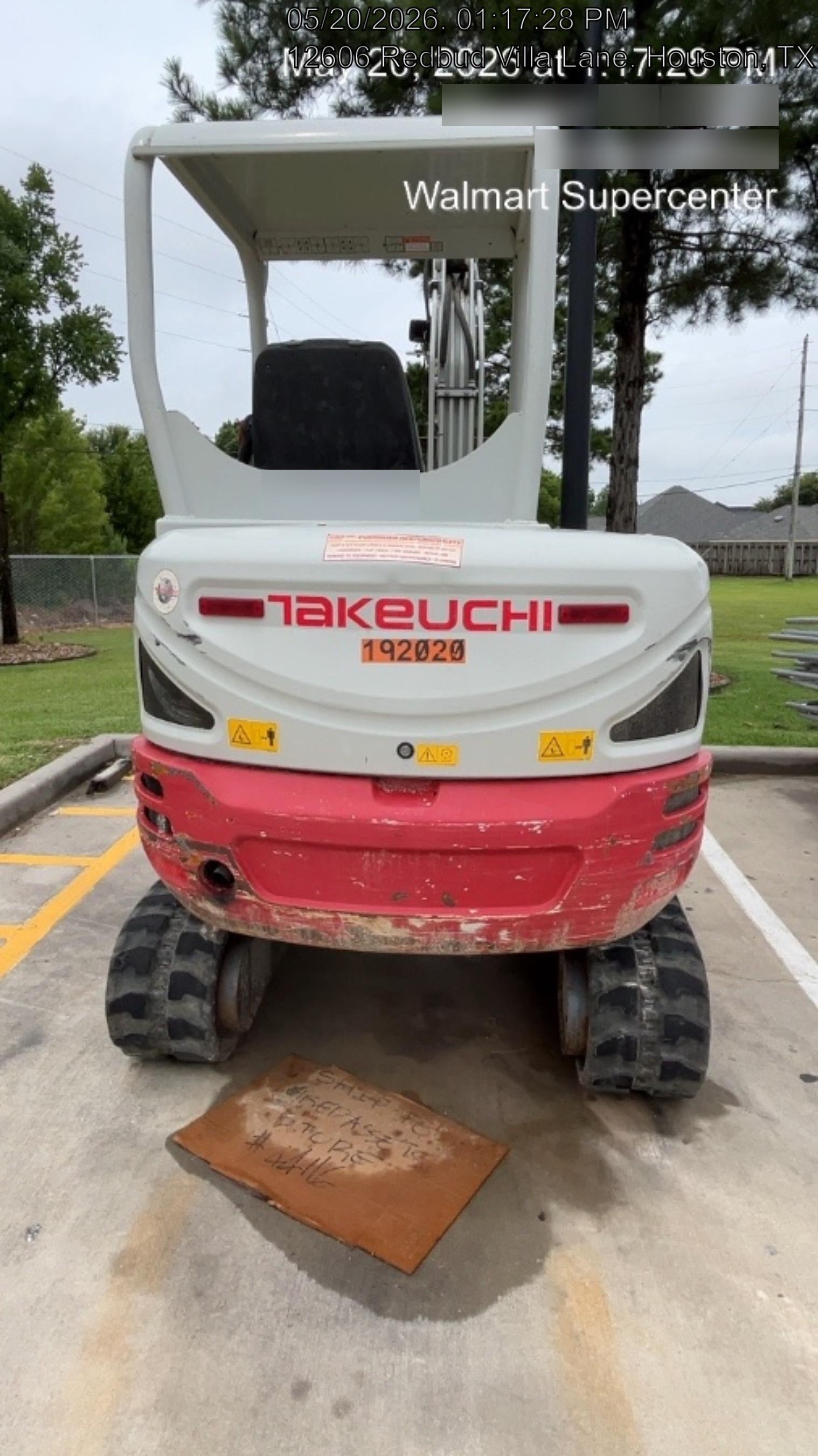 2021 TAKEUCHI TB235-2R