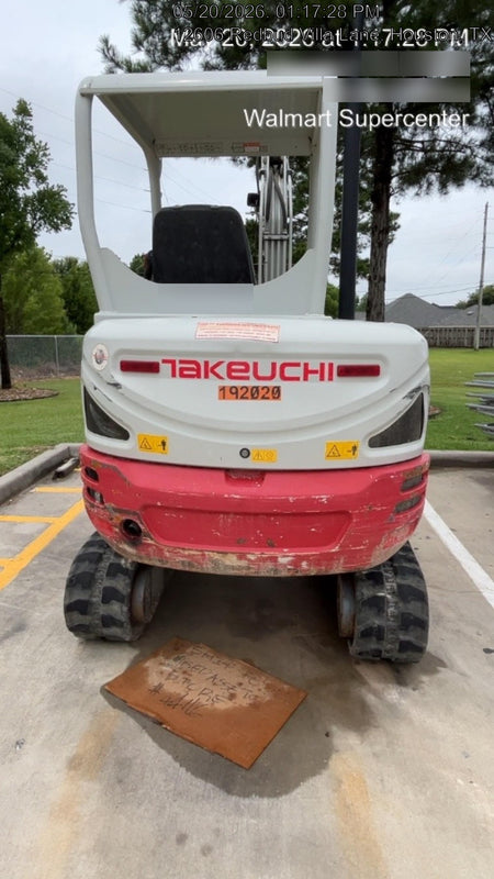 2021 TAKEUCHI TB235-2R
