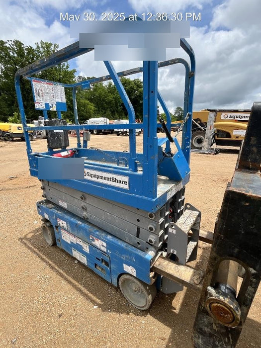 2019 Genie GS-1930 Fixed Rails with Chain Entry