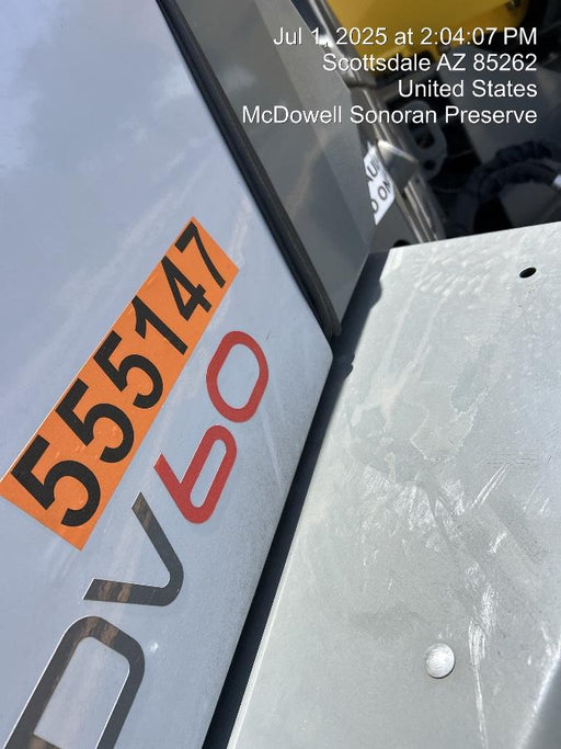 2025 WACKER NEUSON DV603 Canopy Turf Tires