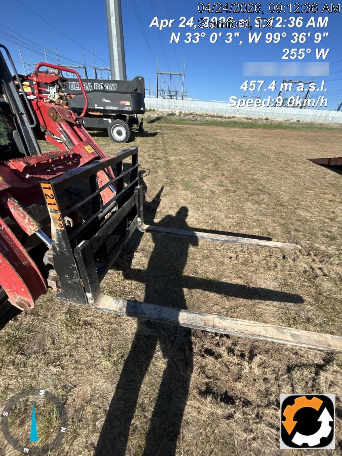 2021 PALADIN 48" Pallet Fork Assembly