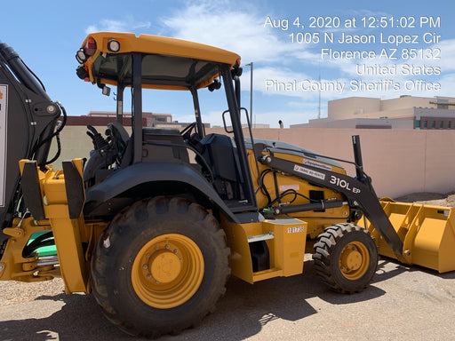 2020 John Deere 310LEP Canopy, 4WD, Standard Stick, Pilot Controls, 2 Way Hydraulics, TAG Manual QC