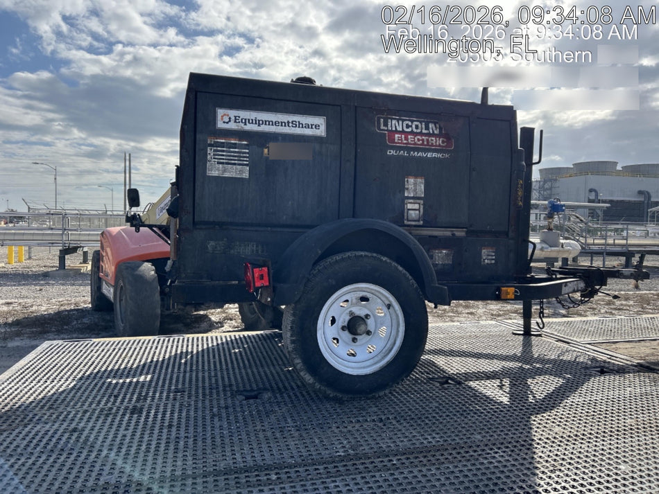 2021 Lincoln Electric Dual Maverick 200/200X Ready Pak 3, Includes Trailer, Cable Rack, Fender Light Kit