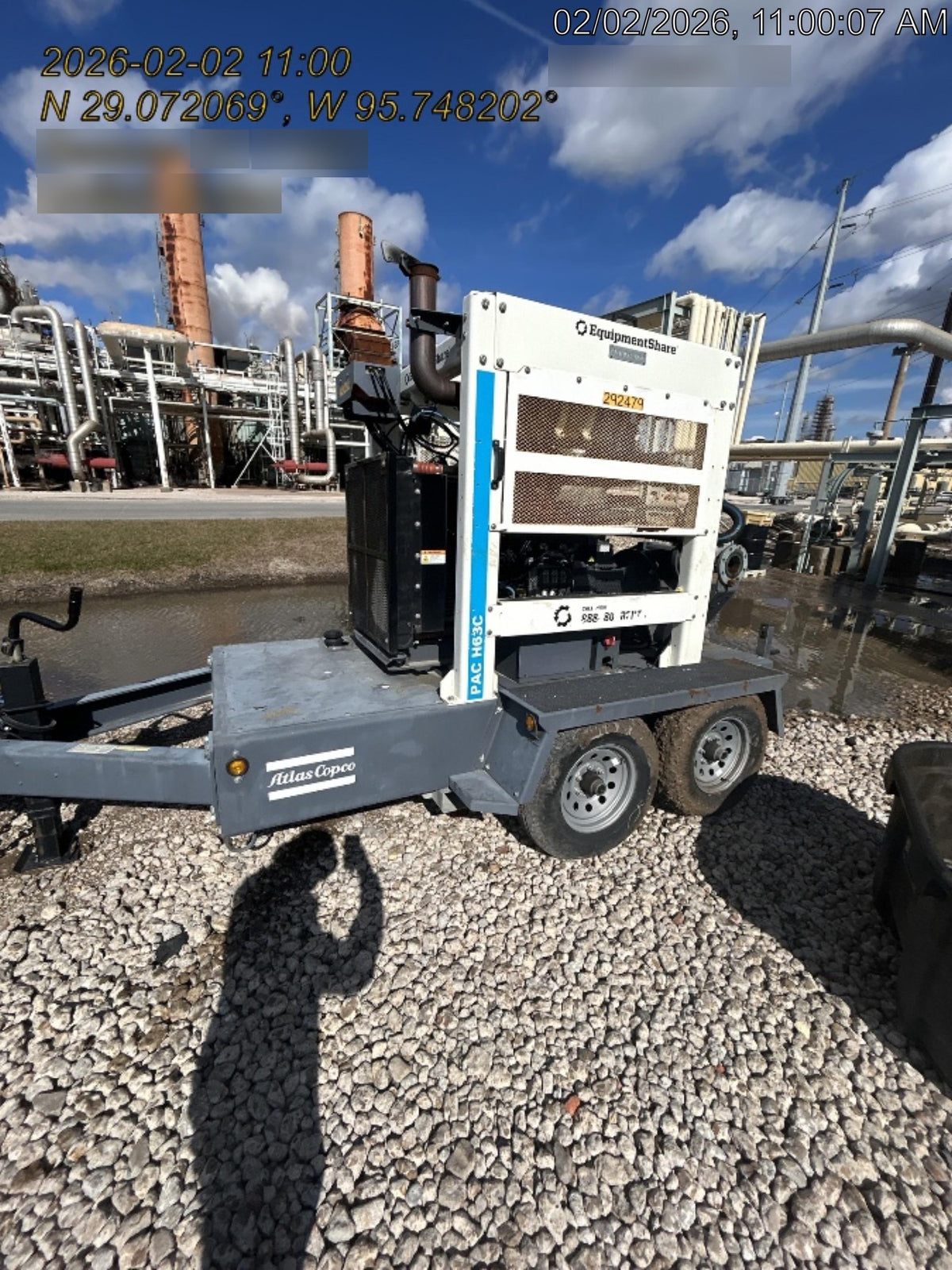 2023 ATLAS COPCO PAC H63 JD