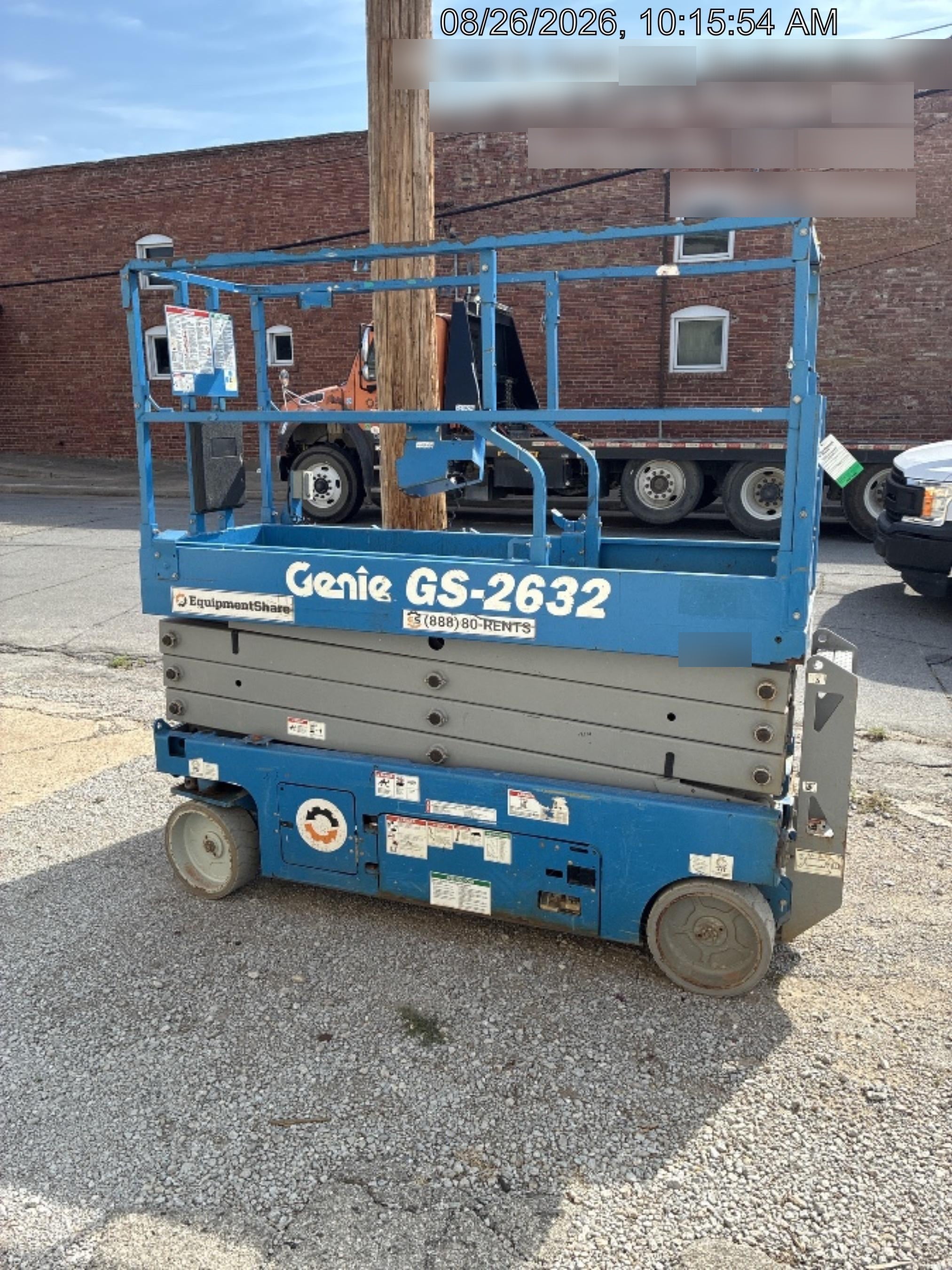 2018 Genie GS-2632 GS-2632 w/Fixed Rail, Chain Entry