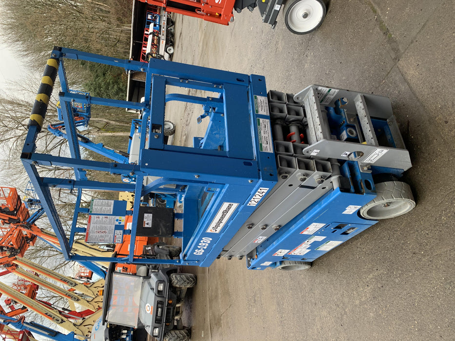 2020 Genie GS-1930 Solid Non Marking Tires, Beacon, Folding rails with half height swing gate, Telematics