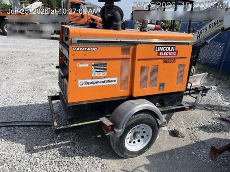 2022 Lincoln Electric Vantage 549X Crosslink Technology, Trailer Mounted, ES Decals, T3