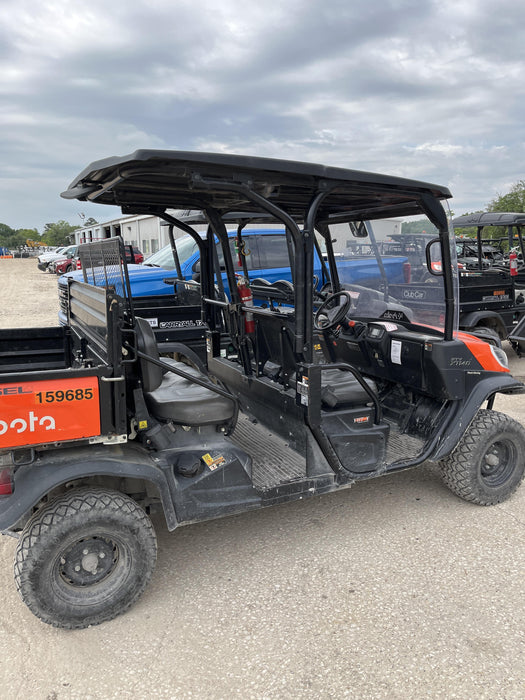 2021 Kubota RTV-X1140W-H Plastic Canopy, Windshield Acrylic Clear, LED Strobe Light, Wire Harness Kit, Back up Alarm
