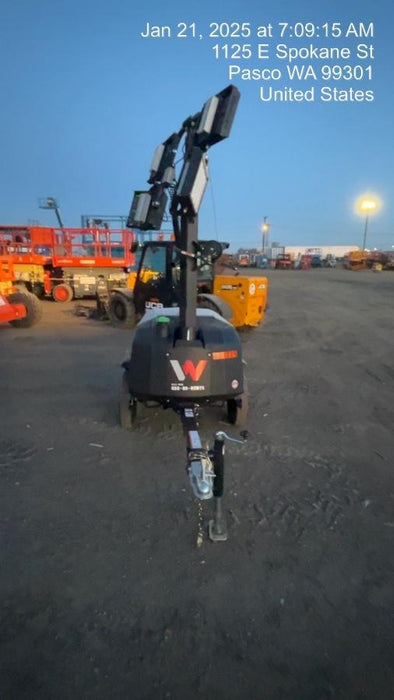 2024 Wacker Neuson LTT4 Diesel, Kohler KDW702, Deep Sea Controller, Auto Start, LED 320W, Bypass Outlet, T3